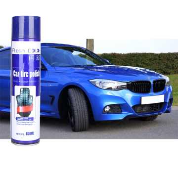 Car Tire Polish Foam Spray Cleaning Factory