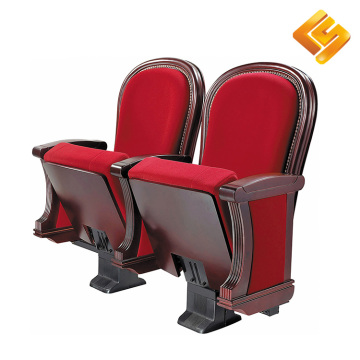 Fabric Folding Conference Chair with Writing Table