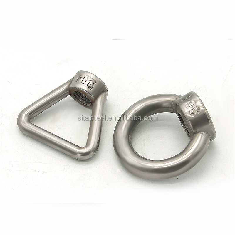 stainless steel ball joint stud eye bolt and nut