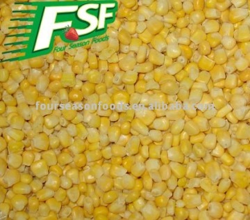 New crop IQF sweet corn kernel
