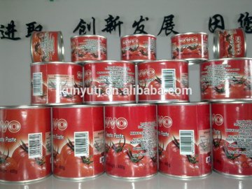 tomato paste in cans,drums