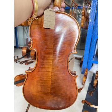 Top qualidade de madeira agradável e envelhecida em tamanho real violino feito à mão