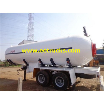 38000L 2 Axles Propane Semi-trailer Tanks