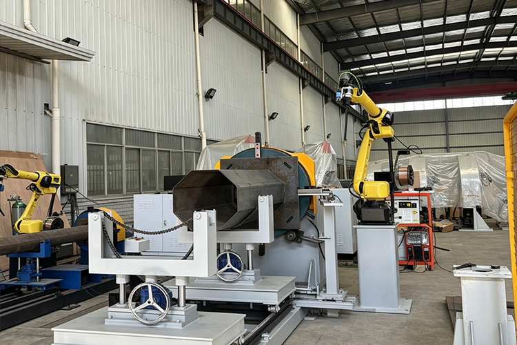 Flange welding machine Flange welding machine