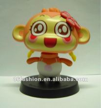 shake head customized toy and plastic shake head spring toy