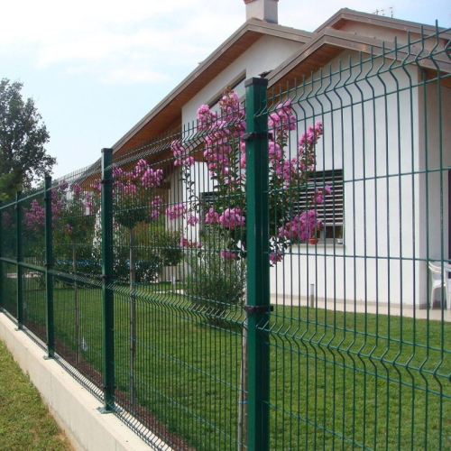 3D+PVC+coated+welded+wire+mesh+fence+panels