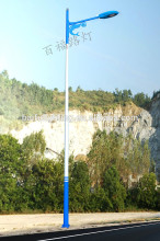 C027 octagonal galvanized steel street light poles for sale for streets roads highways