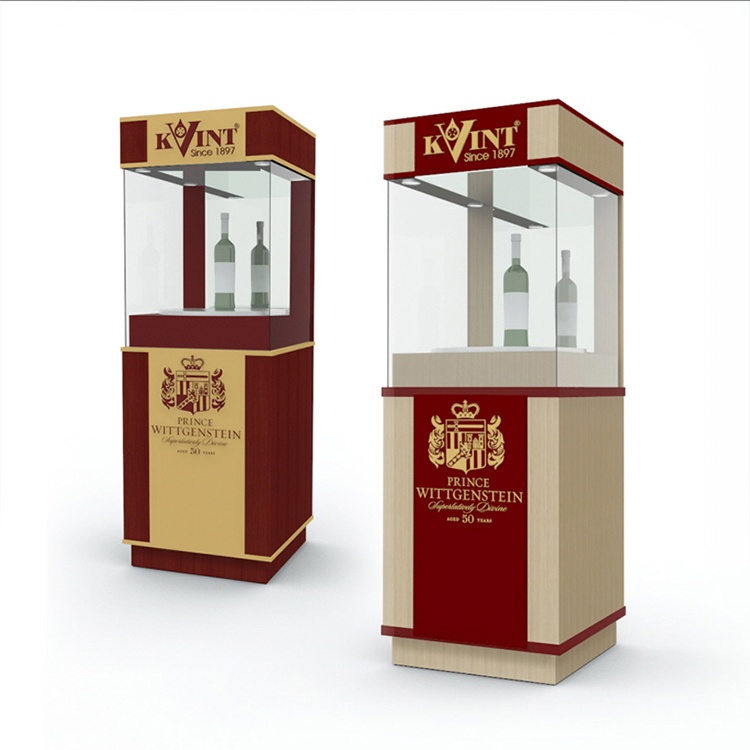 flooring LED shopping mall wine display, wine rack, wine shelf