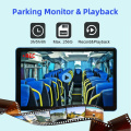 Sistem monitor mobil/bus/truk AHD 10,1 inci inci