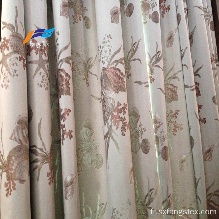 Textile à la maison 100% polyester tissu de canapé de rideau occultant