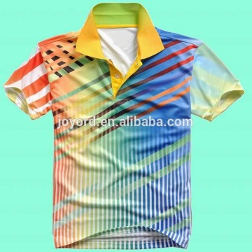 Custom Sublimated sport polo shirt manufacturer