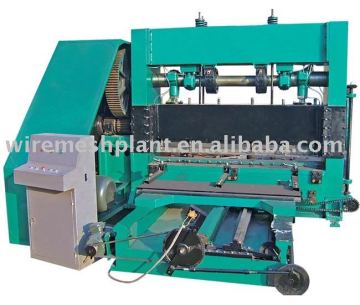 Expanded plate wire mesh machine