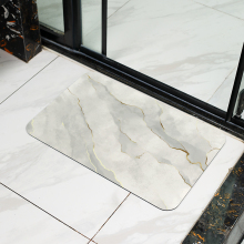 water absorbent non slip diatomite mat