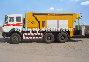 Hydraulic control micro-surfacing slurry sealing machine/slurry sealing truck