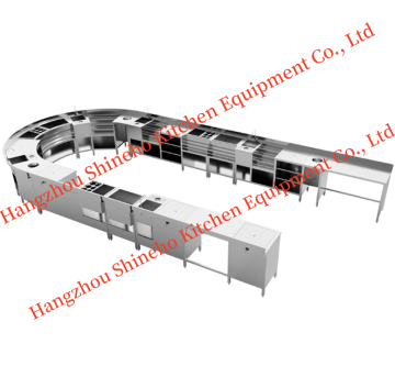Portable Bartending Station: Stainless Steel Cocktail Wine Bar Cabinet with Slide Door Cooler