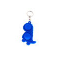 Keychain de jouets de silicone personnalisé