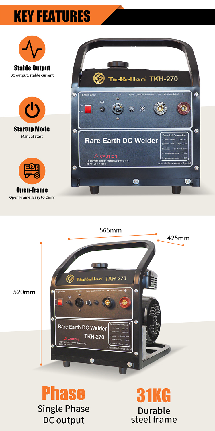 Generador de soldadura TKH-270(6) TKH-270 Welding Generator(6)