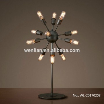 Industrial designer table lamp in unique design