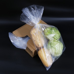 Clear Supermarket Bag in Plastic