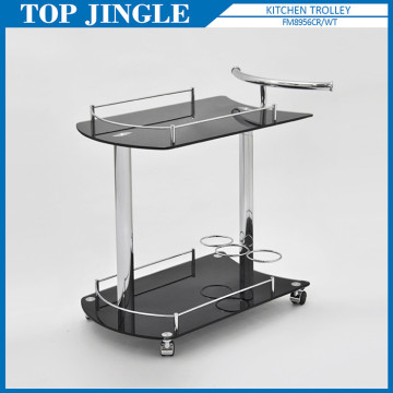2-tier Commercial Dining And Coffee Service Cart