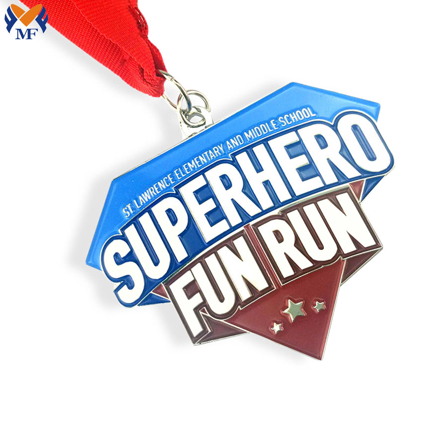 Running Superhero Medals