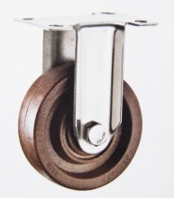 PF high temperature fixed stainless casters