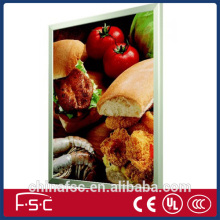 Outdoor fabric led backlit panel light box