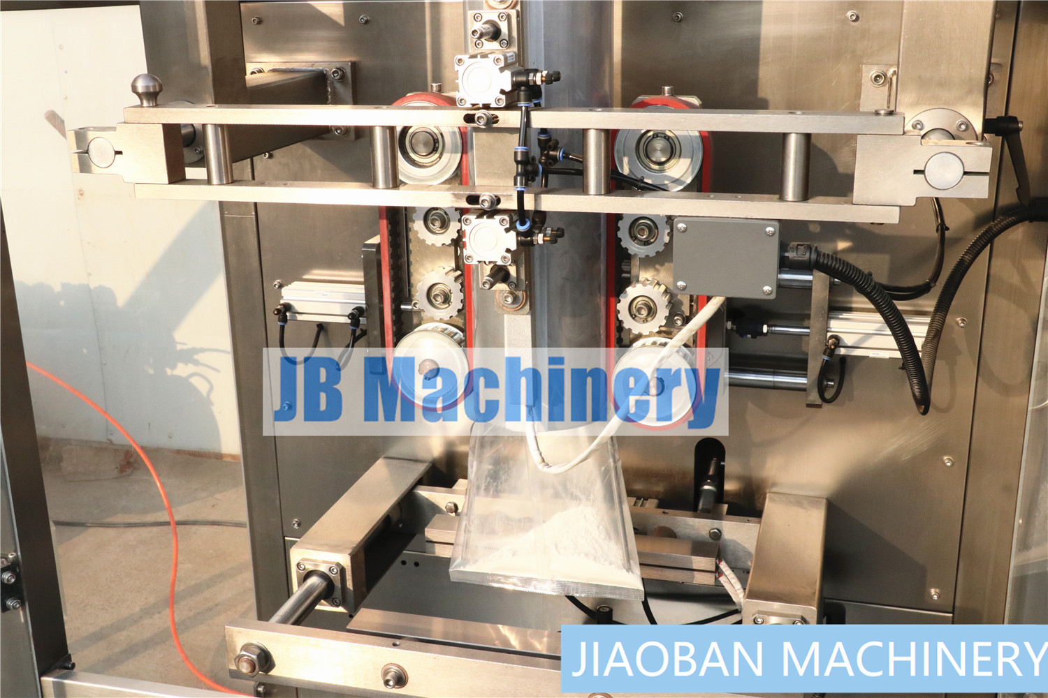 JB-720F Automatic Pouch Packing Machine For Doypack Wheat Flour Baking Cocoa Coffee Powder Packing Machine