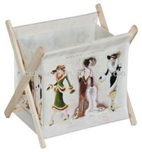 wooden frame magazines storage