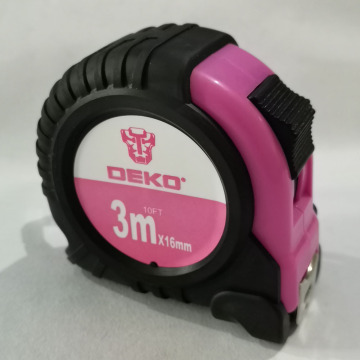 3m DIY Measuring Tape One Lock Rubber Covered