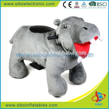 GM5924 SiBo CE certificated Plush Toy Animal Walking Rides Coin Operated Animal Kiddie Rides