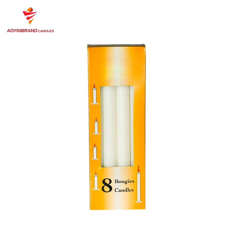 Malawi Market Wax White Candle 8 Hours with Cheap Price