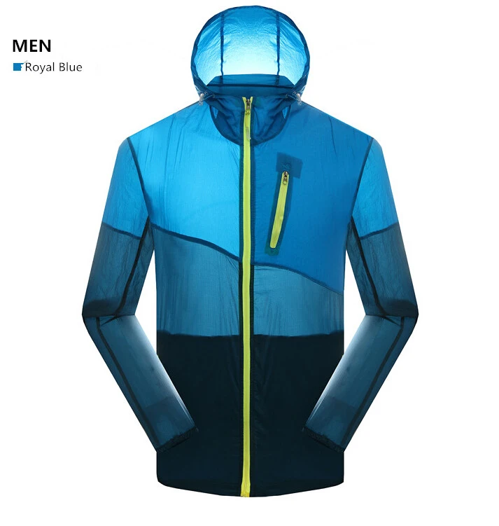 Mens and Womens Outdoor Wear Lightweight Quick-Dry Skin Jacket