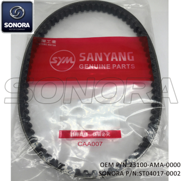 SYM X PRO Spare Parts V BELT 18.3x775 V BELT DRIVE BELT (OEM P/N:23100-AMA-0000) (SONORA P/N:ST04017-0002)Spare Parts