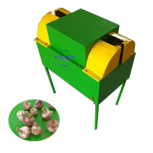 Double Cutters Fresh Garlic Cutting Machinery & Root Garlic Stems Remover Machine: Efficient Kitchen Equipment for Professional Results