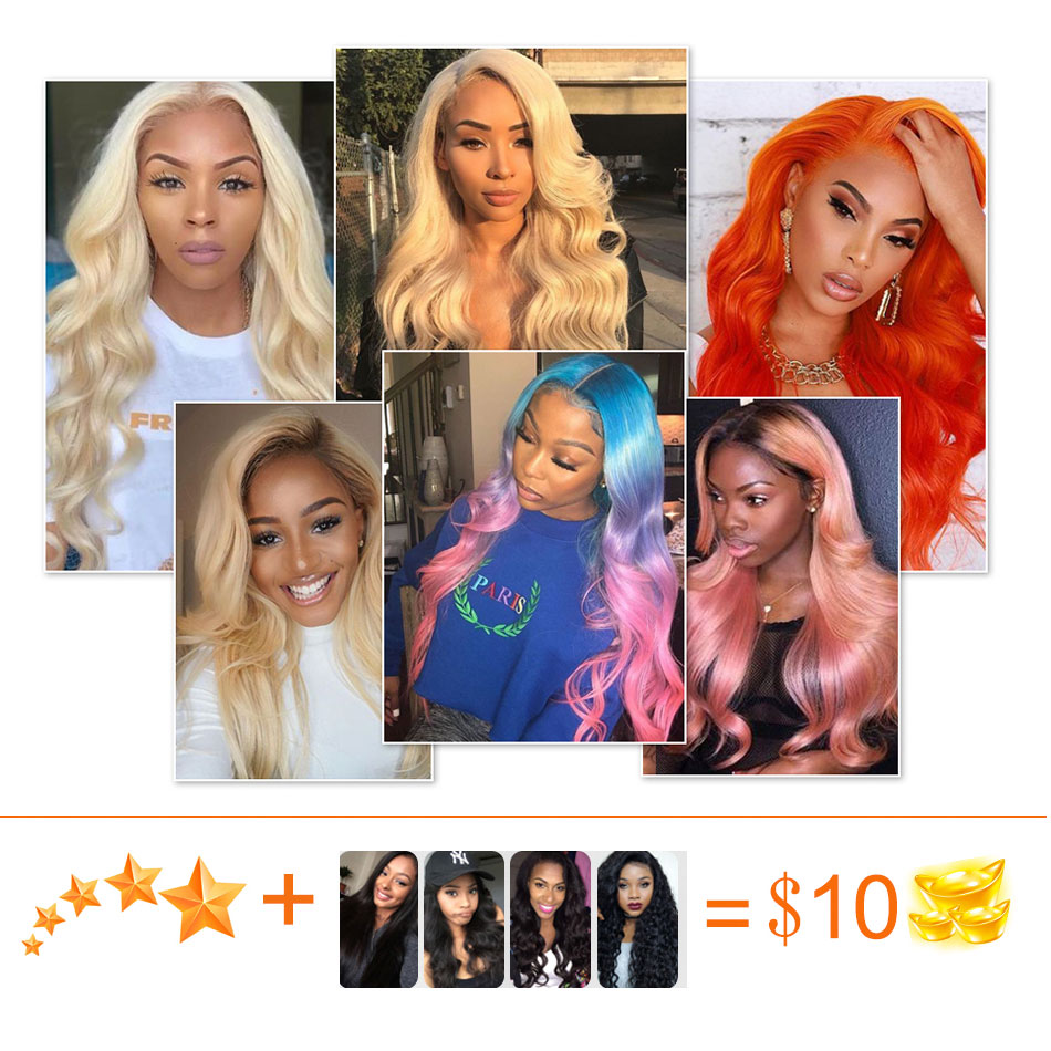 Free sample Body Wave Wig Lace Front Human Hair Wigs Sunlight Pre Plucked Remy Baby Hair 150% Lace Front Wigs For Black Women