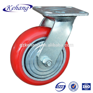 China manufacturer pu casters/PU Care Bed Caster/medical caster wheel