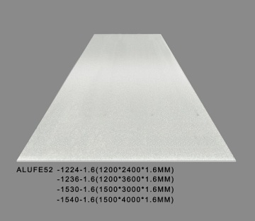 Metallic silver Aluminum Sheet Plate 1.6mm