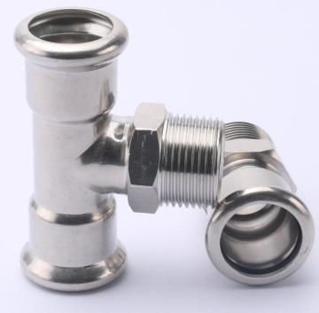 Stainless Steel304/316L Press Plumbing Fitting System