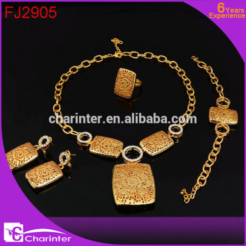 costume jewelry necklace sets african jewelry sets italian costume jewelry wholesale gold jewelry FJ2910