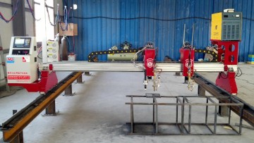 light gantry aluminum cutting machiner