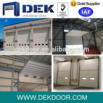 Sandwish panel overhead sectional industrial door