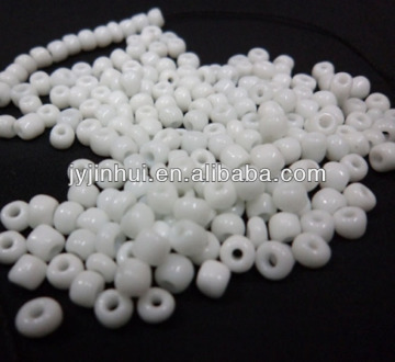 glass seed beads color jewelry seed beads/ opaque laster glass bead