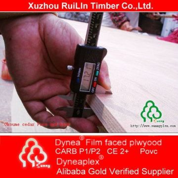 contraplacat de bambu