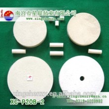 Polishing wool felt wheel