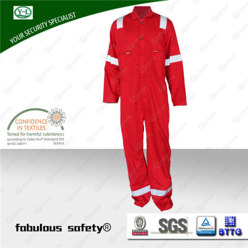 factory wholesale c/n 88/12 proban flame resistant material coverall