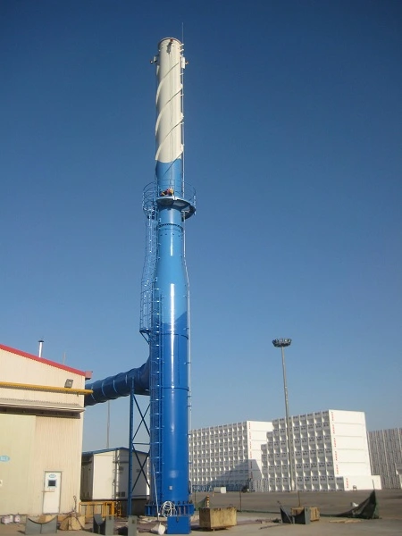 steel chimney for Maersk