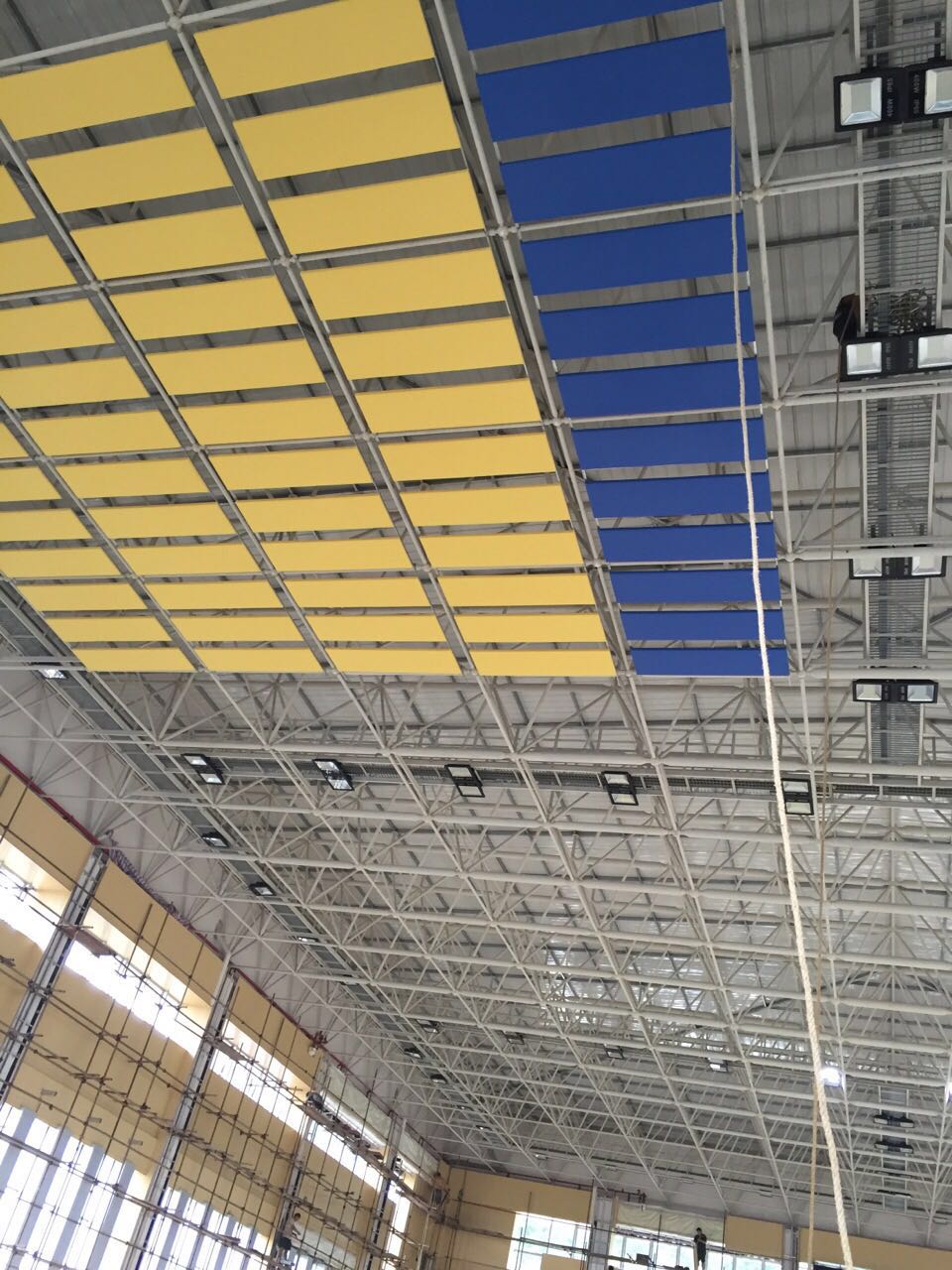 acoustic baffles wall