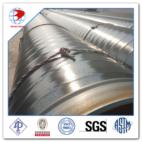 3PE dilapisi A53 GrB Seamless Steel Pipe