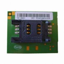Quad-band GSM/GPRS Module, B-B with SIM Card Holder, 3.2-4.8V Supply Voltage Range